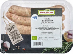Frische Bratwurst Grob, Mit Bärlauch