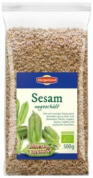 Bio Sesam, Ungeschält