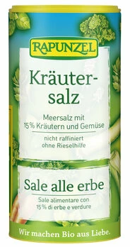Kräutersalz Mit 15% Kräutern Und Gemüse