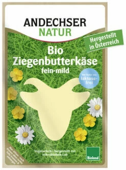 Bio Ziegenbutterkäse 48% Scheiben
