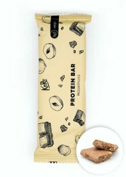 Veganer Proteinriegel Haselnuss