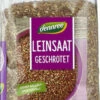 Leinsaat Geschrotet