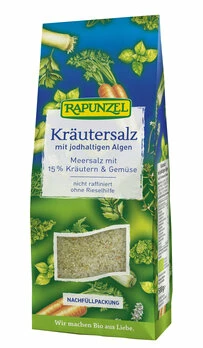 Kräutersalz Jodiert Mit 15% Kräutern Und Gemüse
