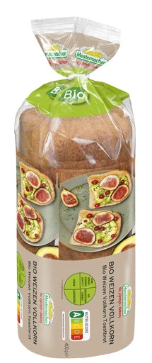 Weizen Vollkorn Toastbrot