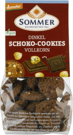 Demeter Dinkel Schoko Cookies, Vegan