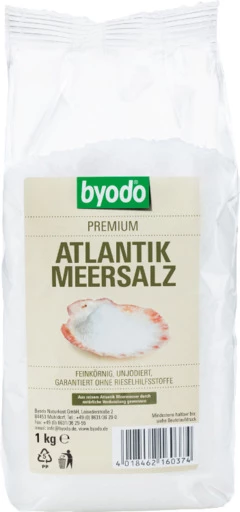 Feines Premium Bio-Meersalz, 1 Kg