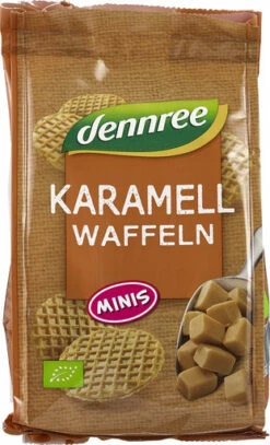 Mini-Karamellwaffeln