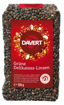 Grüne Delikatess-Linsen 500g